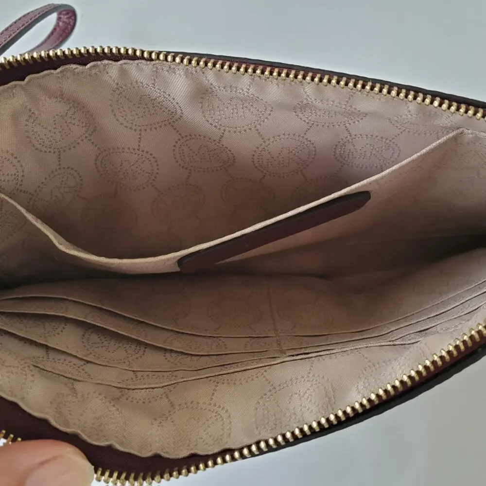 Burgundy Michael Kors Wallet